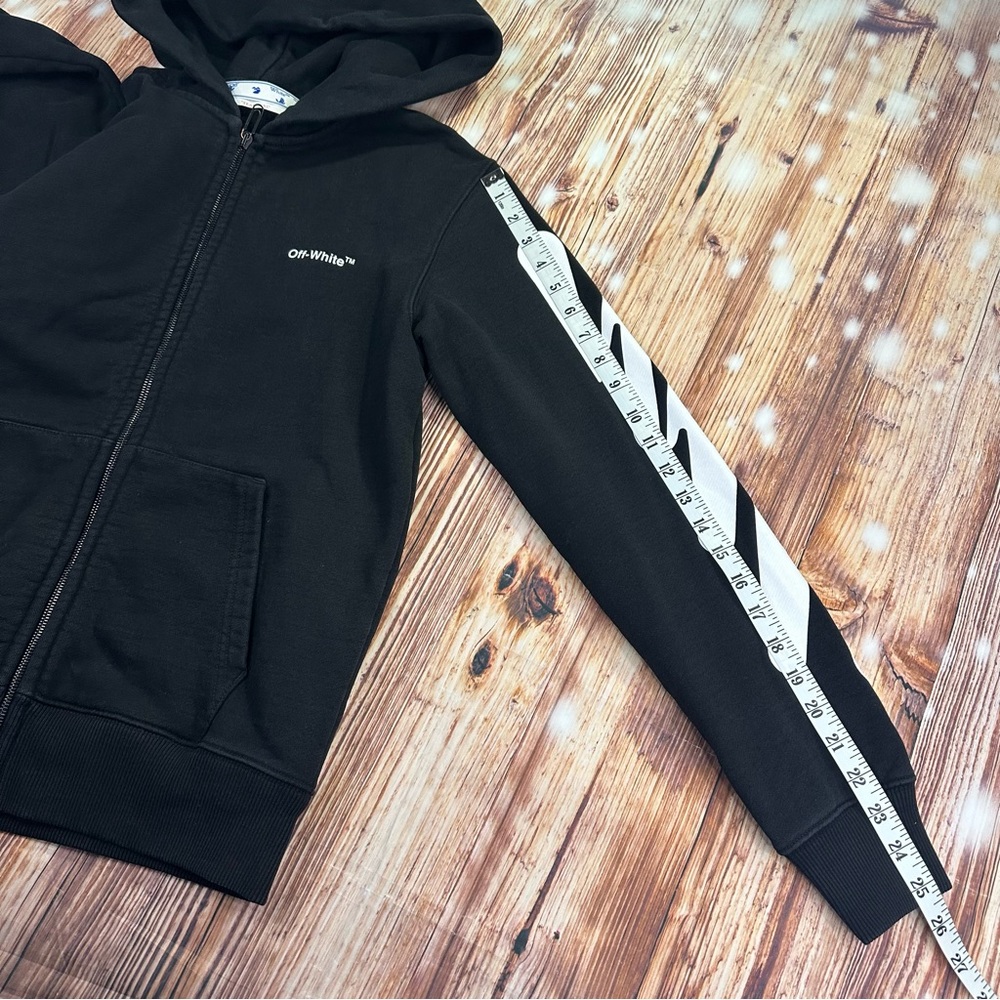 OFF-WHITE SEASONAL Hooded Sweatshirt
Black Size XS Unisex - Picture 10 of 14